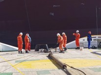 北海救助局圆满完成超大FPSO“BACALHAU”拖航任务