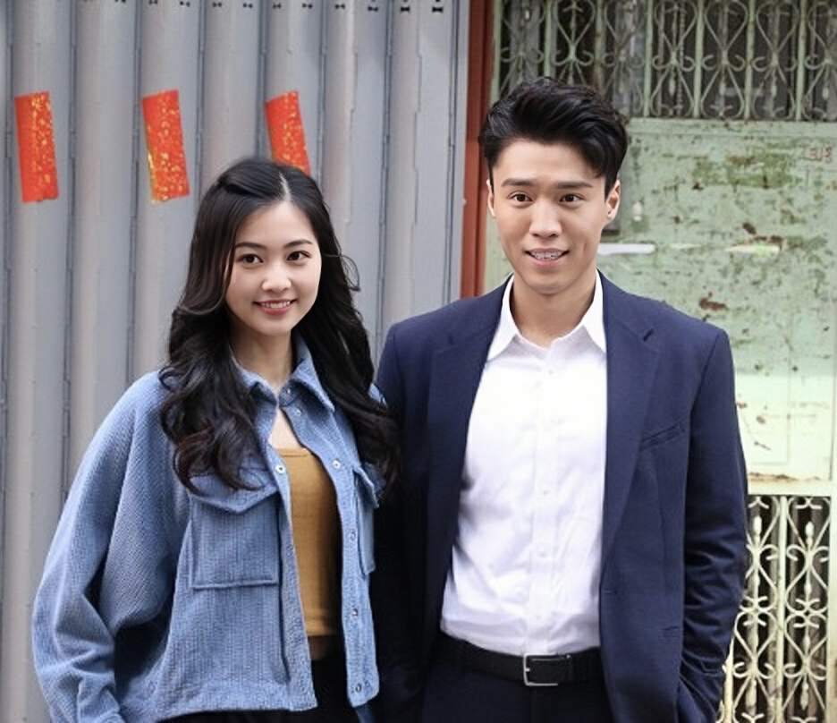 恭喜！TVB知名男星与高颜值港姐恋情曝光，两人在片场大搞暧昧