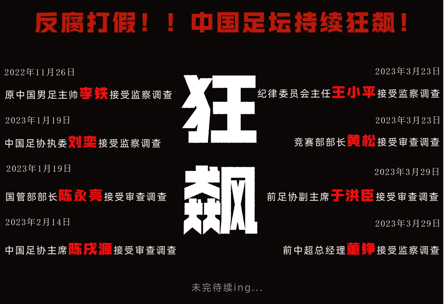 陈戌源小鱼！于洪臣小虾！官媒+名记剑指大老虎，3大细节呼之欲出